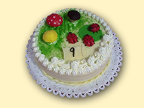 dětský dort 17