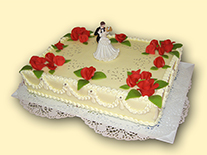 svatební dort 22